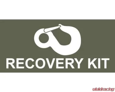 Quadratec Recovery Kit Ammo Storage Box Decal White - 13135 0310